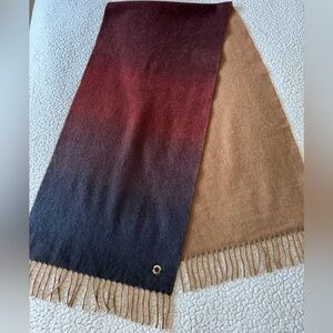 Loro Piana Two-Tone Ombré Camel Color Cashmere Scarf